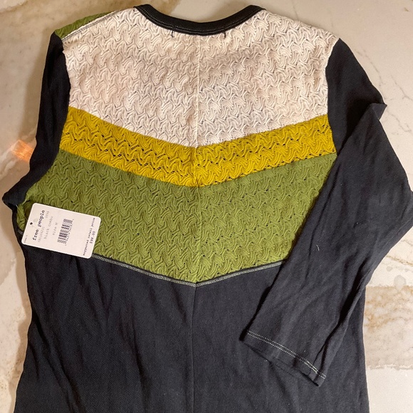 Free People We the free In Rainbows Crochet Top NWT - MEDIUM - Picture 4 of 4